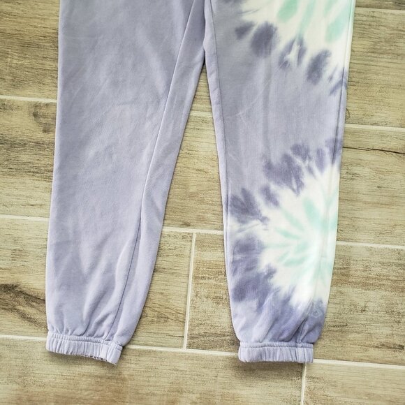 WildFox Spun Tie Dye Tapered Sweat Joggers Pants S - Picture 5 of 7